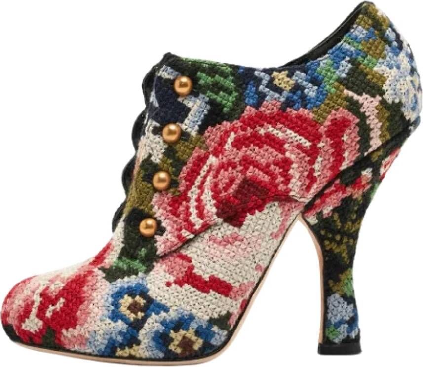 Dolce & Gabbana Pre-owned Fabric boots Multicolor Dames