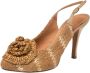 Dolce & Gabbana Pre-owned Fabric heels Beige Dames - Thumbnail 1