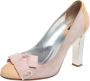 Dolce & Gabbana Pre-owned Fabric heels Beige Dames - Thumbnail 1
