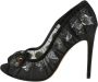 Dolce & Gabbana Pre-owned Fabric heels Black Dames - Thumbnail 1