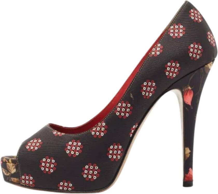 Dolce & Gabbana Pre-owned Fabric heels Black Dames