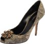 Dolce & Gabbana Pre-owned Fabric heels Gray Dames - Thumbnail 1