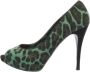 Dolce & Gabbana Pre-owned Fabric heels Green Dames - Thumbnail 1