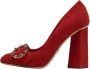 Dolce & Gabbana Pre-owned Fabric heels Red Dames - Thumbnail 1