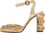 Dolce & Gabbana Pre-owned Fabric heels Yellow Dames - Thumbnail 1