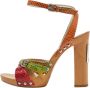 Dolce & Gabbana Pre-owned Fabric sandals Multicolor Dames - Thumbnail 1