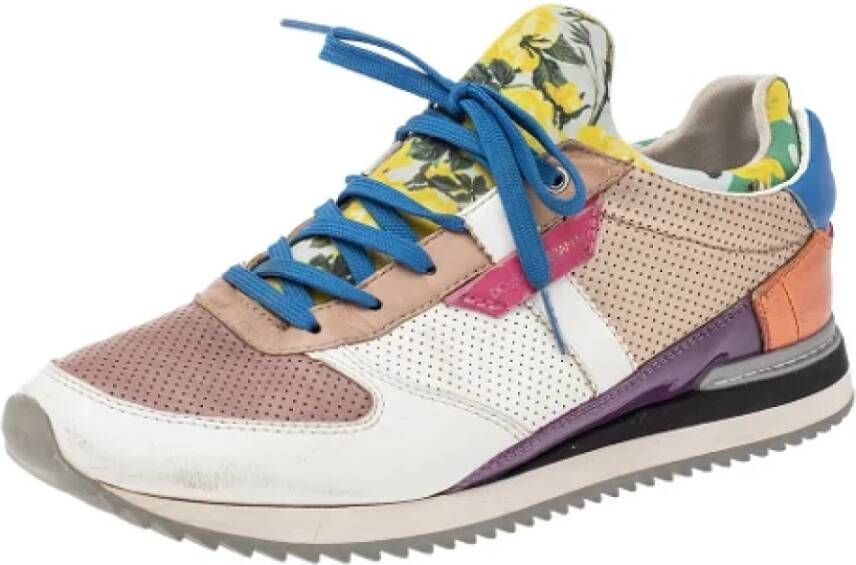 Dolce & Gabbana Pre-owned Fabric sneakers Multicolor Dames