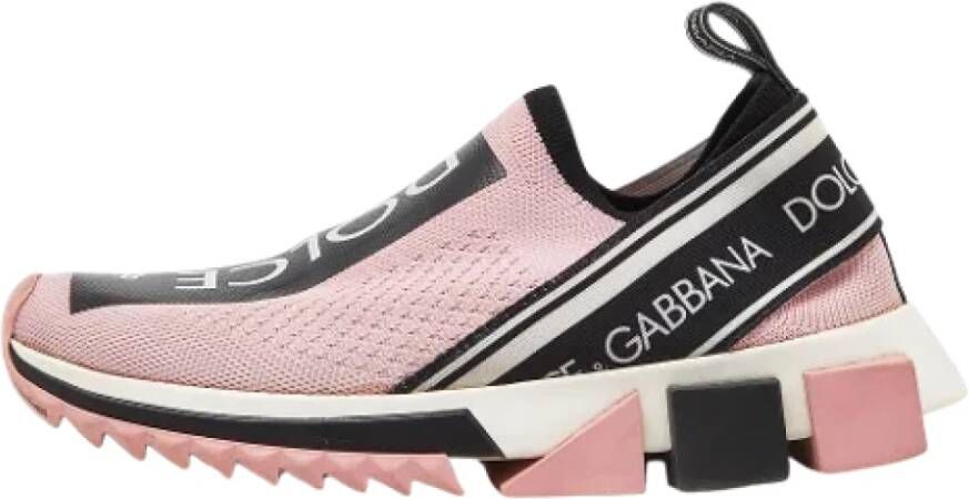 Dolce & Gabbana Pre-owned Fabric sneakers Multicolor Dames