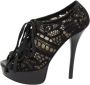 Dolce & Gabbana Pre-owned Lace boots Black Dames - Thumbnail 1