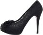Dolce & Gabbana Pre-owned Lace heels Black Dames - Thumbnail 1
