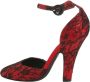 Dolce & Gabbana Pre-owned Lace heels Red Dames - Thumbnail 1