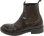 Dolce & Gabbana Pre-owned Leather boots Brown Dames - Thumbnail 1