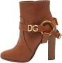 Dolce & Gabbana Pre-owned Leather boots Brown Dames - Thumbnail 1