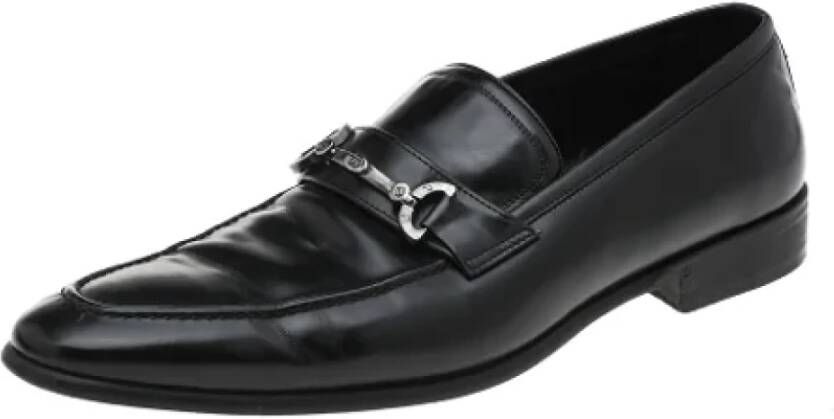 Dolce & Gabbana Pre-owned Leather flats Black Dames