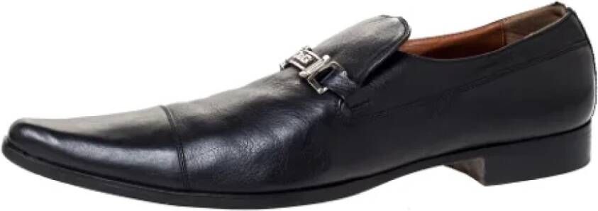 Dolce & Gabbana Pre-owned Leather flats Black Dames