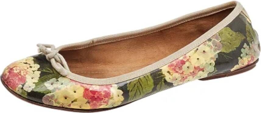 Dolce & Gabbana Pre-owned Leather flats Multicolor Dames