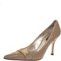 Dolce & Gabbana Pre-owned Leather heels Beige Dames - Thumbnail 1