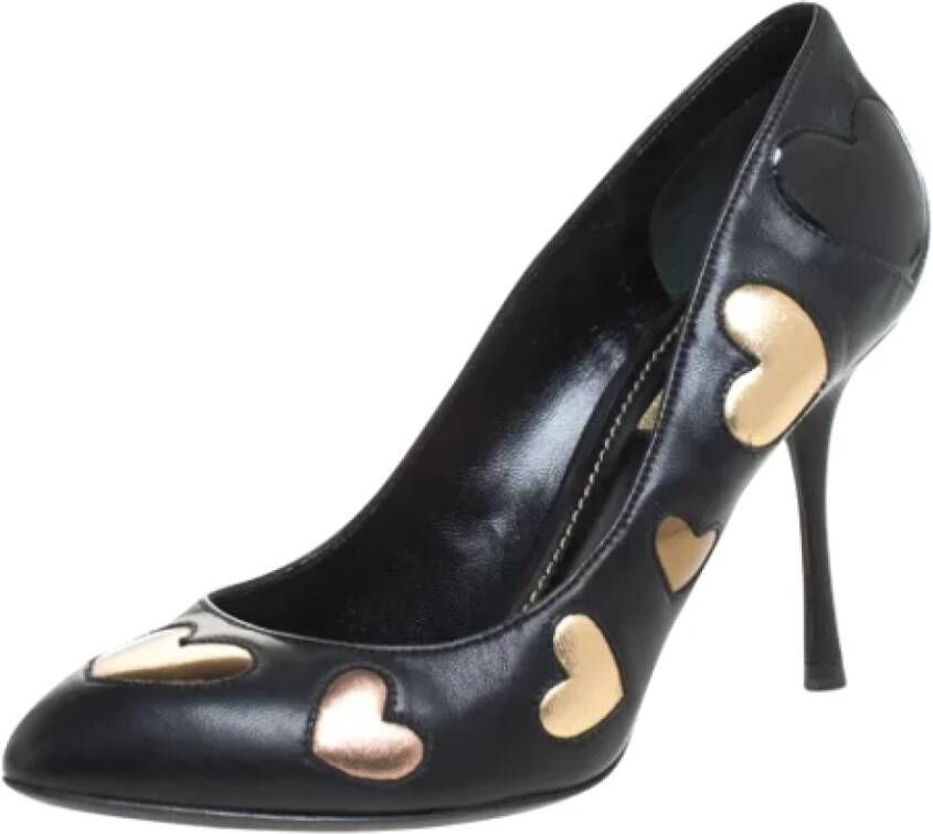 Dolce & Gabbana Pre-owned Leather heels Black Dames