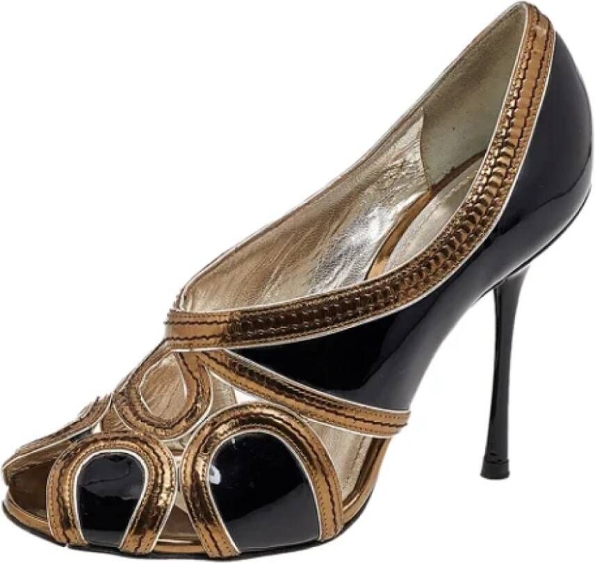 Dolce & Gabbana Pre-owned Leather heels Black Dames