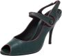 Dolce & Gabbana Pre-owned Leather heels Green Dames - Thumbnail 1