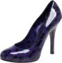 Dolce & Gabbana Pre-owned Leather heels Purple Dames - Thumbnail 1