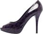 Dolce & Gabbana Pre-owned Leather heels Purple Dames - Thumbnail 1