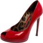 Dolce & Gabbana Pre-owned Leather heels Red Dames - Thumbnail 1