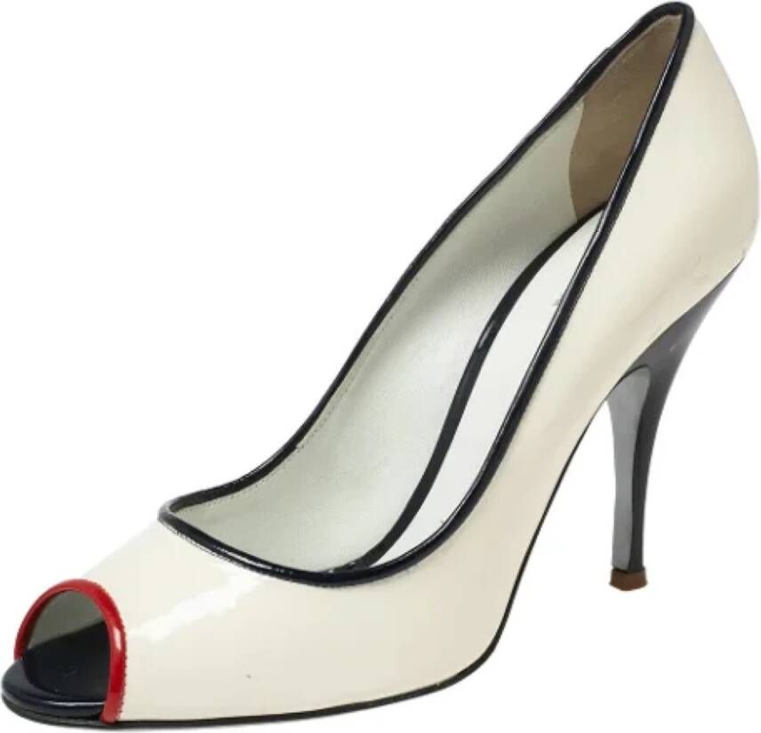 Dolce & Gabbana Pre-owned Leather heels White Dames