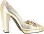 Dolce & Gabbana Pre-owned Leather heels Yellow Dames - Thumbnail 1