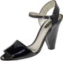 Dolce & Gabbana Pre-owned Leather sandals Black Dames - Thumbnail 1