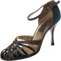 Dolce & Gabbana Pre-owned Leather sandals Gray Dames - Thumbnail 1