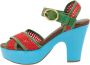Dolce & Gabbana Pre-owned Leather sandals Green Dames - Thumbnail 1