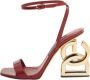 Dolce & Gabbana Pre-owned Leather sandals Red Dames - Thumbnail 1