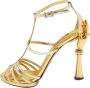 Dolce & Gabbana Pre-owned Leather sandals Yellow Dames - Thumbnail 1