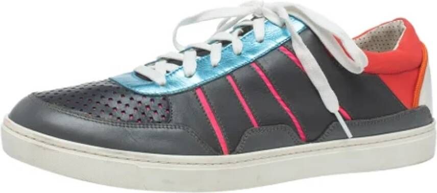 Dolce & Gabbana Pre-owned Leather sneakers Multicolor Dames