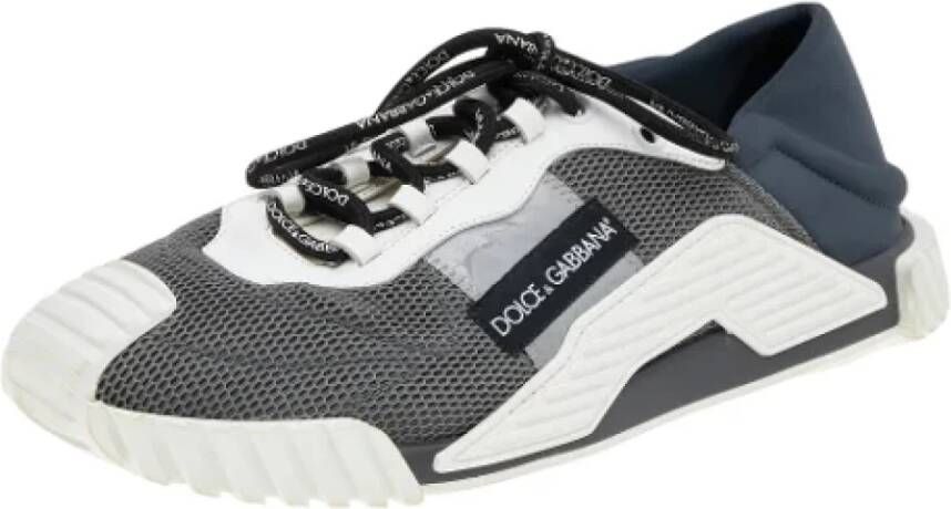 Dolce & Gabbana Pre-owned Leather sneakers Multicolor Heren