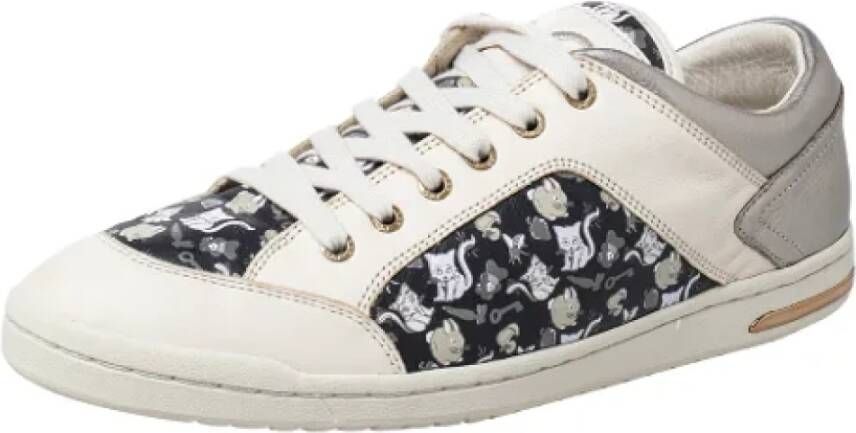 Dolce & Gabbana Pre-owned Leather sneakers White Dames