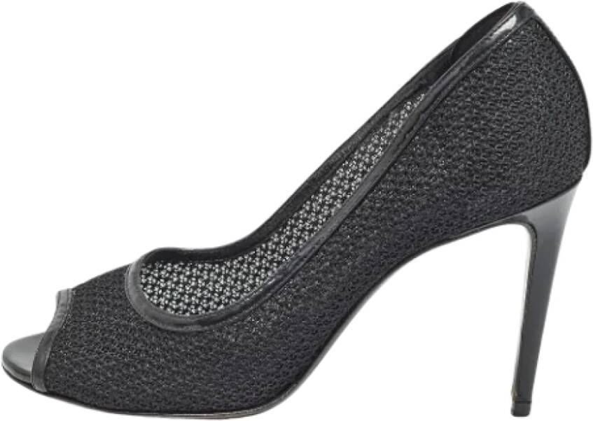 Dolce & Gabbana Pre-owned Mesh heels Black Dames
