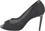Dolce & Gabbana Pre-owned Mesh heels Black Dames - Thumbnail 1