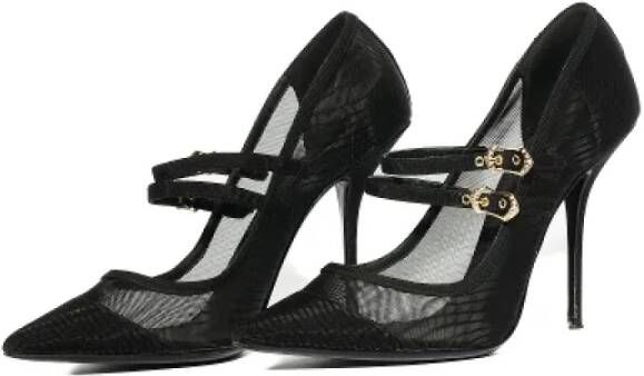 Dolce & Gabbana Pre-owned Mesh heels Black Dames
