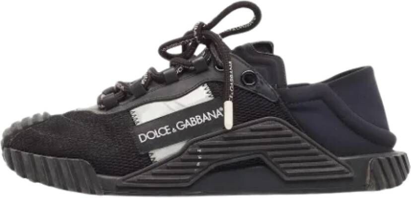 Dolce & Gabbana Pre-owned Mesh sneakers Black Dames