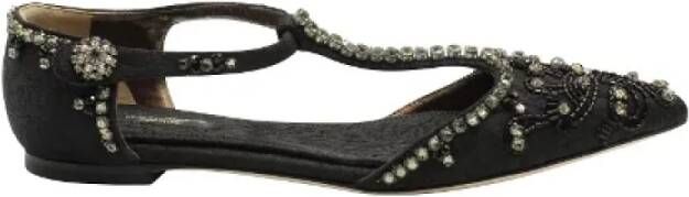 Dolce & Gabbana Pre-owned Platte schoenen Black Dames