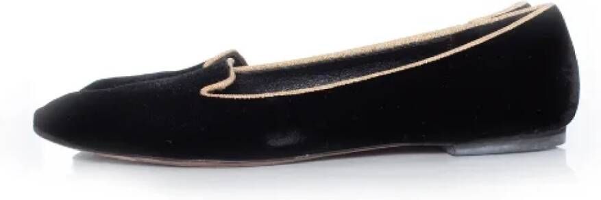 Dolce & Gabbana Pre-owned Platte schoenen Black Dames