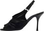 Dolce & Gabbana Pre-owned Satin sandals Black Dames - Thumbnail 1