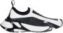 Dolce & Gabbana Witte Logo-Print Sneakers met Gebreid Bovenwerk Wit Dames - Thumbnail 1
