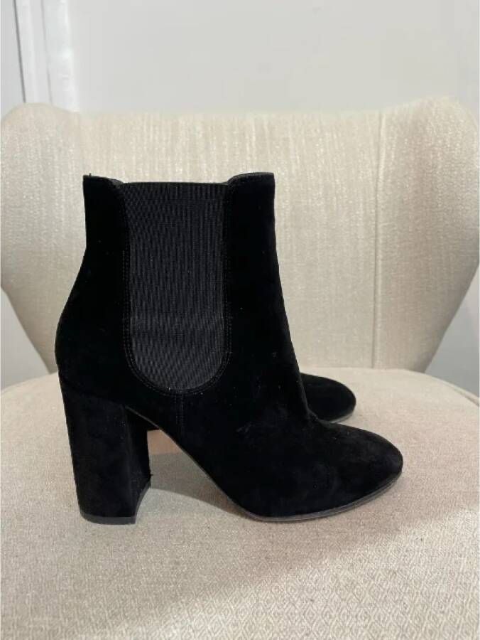 Dolce & Gabbana Pre-owned Suede boots Black Dames