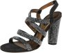 Dolce & Gabbana Pre-owned Suede sandals Gray Dames - Thumbnail 1