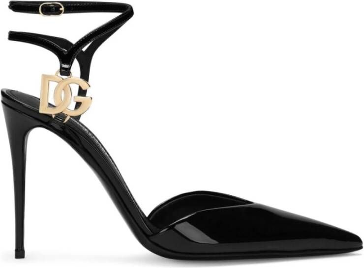 Dolce & Gabbana Lollo glossy pumps Black Dames