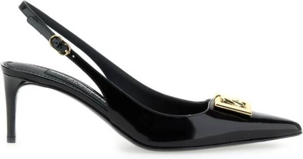 Dolce & Gabbana Nero Slingback Schoenen Black Dames