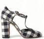 Dolce & Gabbana Retro Gingham Mary Janes Schoenen Multicolor Dames - Thumbnail 9